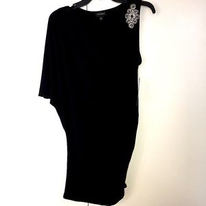 Tempted Beautiful Black One Shoulder Dress NWT